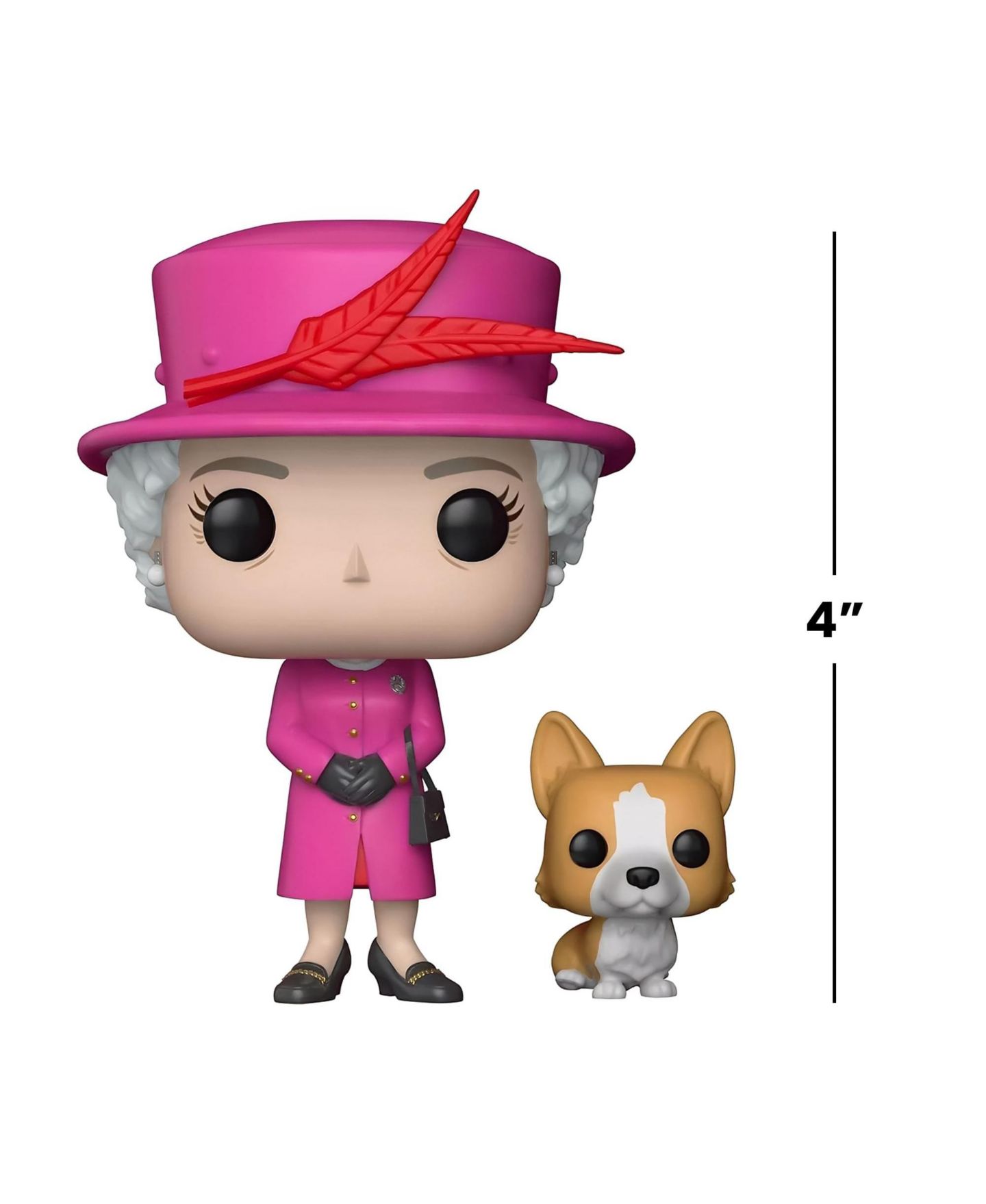 Детские фигурки Funko Pop! Queen Elizabeth II 3.75" 2-Piece Vinyl Figure, Ages 3+ — фото 6