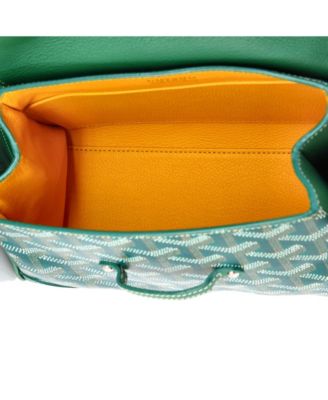 Mini Saigon Top Handle Bag Coated Canvas with Leather