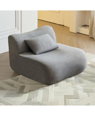 High-Density Sponge Sherpa Fabric Modular Compression Sofa