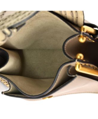 Mini Hudson Handbag Whipstitch Leather