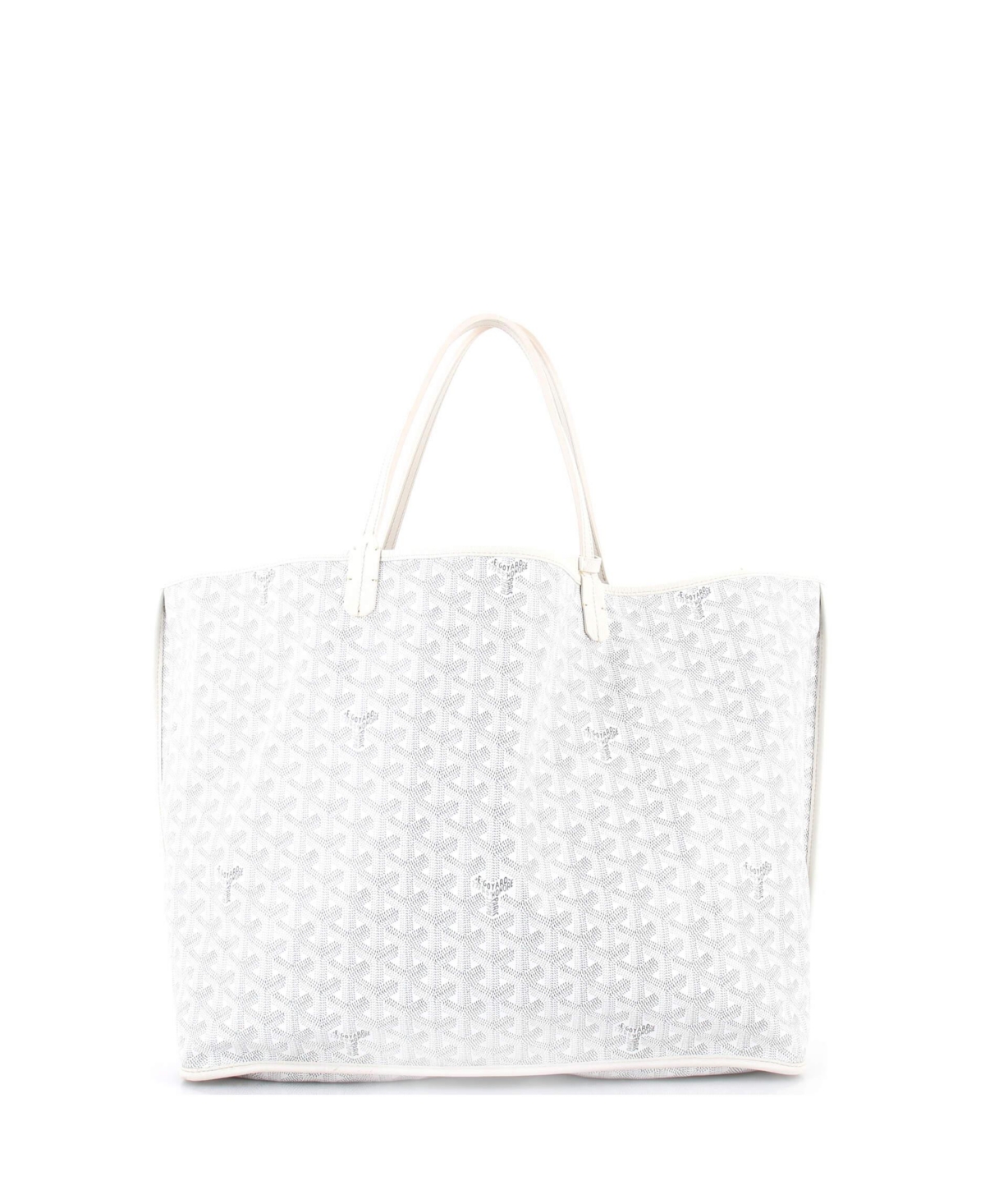 Pre-Owned Goyard Pm Anjou Reversible Tote Coated Canvas and Toile Canvas