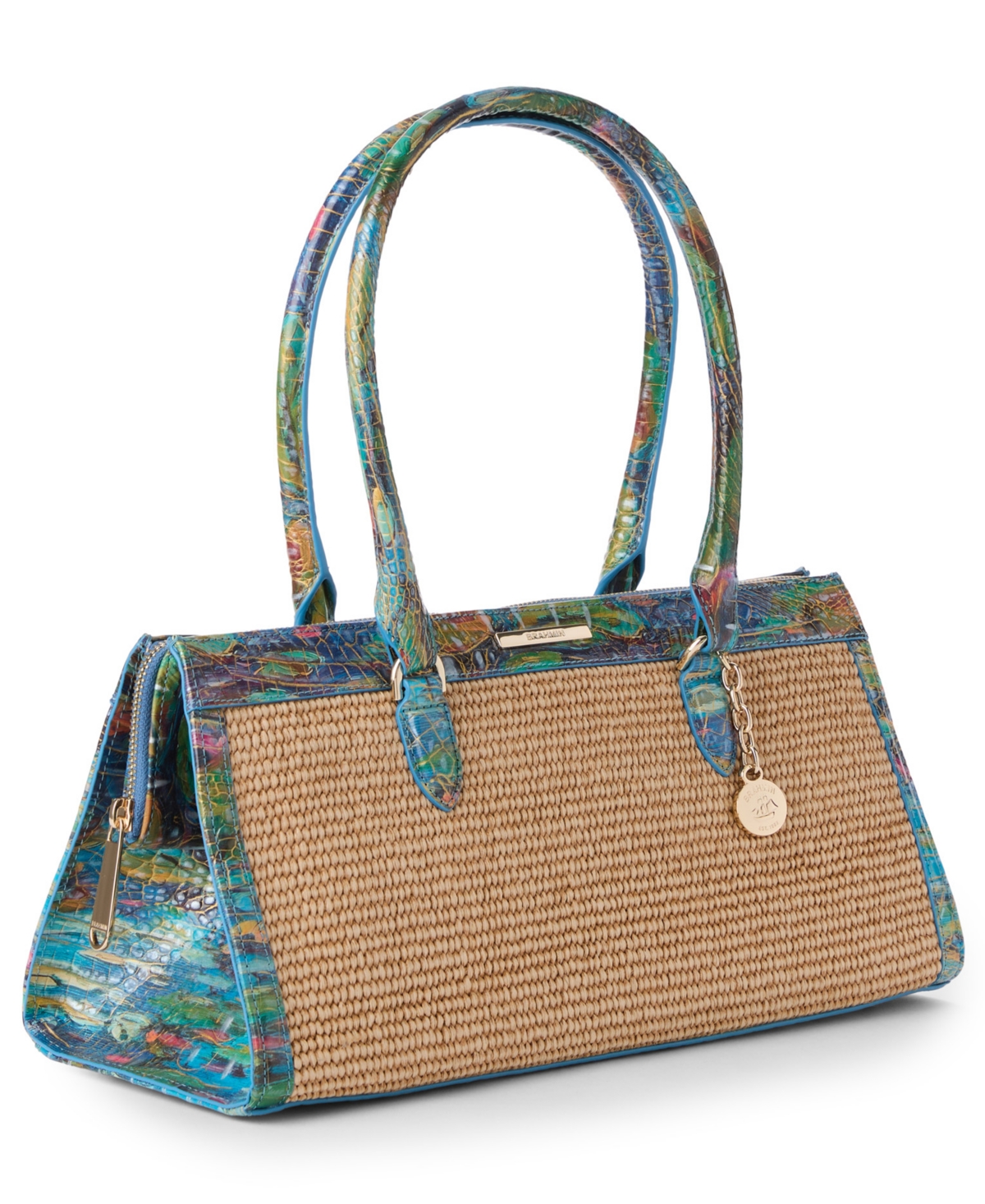 Brahmin Waterlily Abloom Sophia Large Shoulder Bag