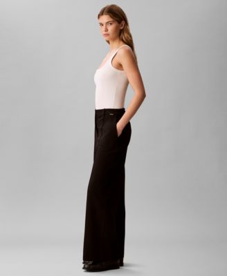 Women's High Rise Wide Leg Pants
