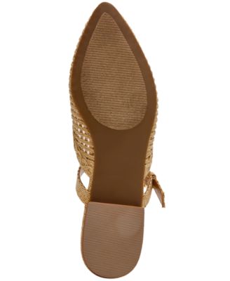 Women's Domainica Woven Buckle Flat Mules