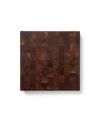 CCB Series Square Wooden Walnut Cutting Board, 15" x 15"