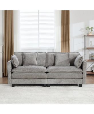  Cloud Couch: Skin-Friendly Chenille, Cloud-Like Comfort, Modular Design