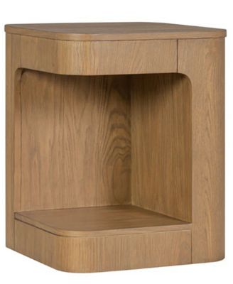 Nordic 18" Wood Chairside Table