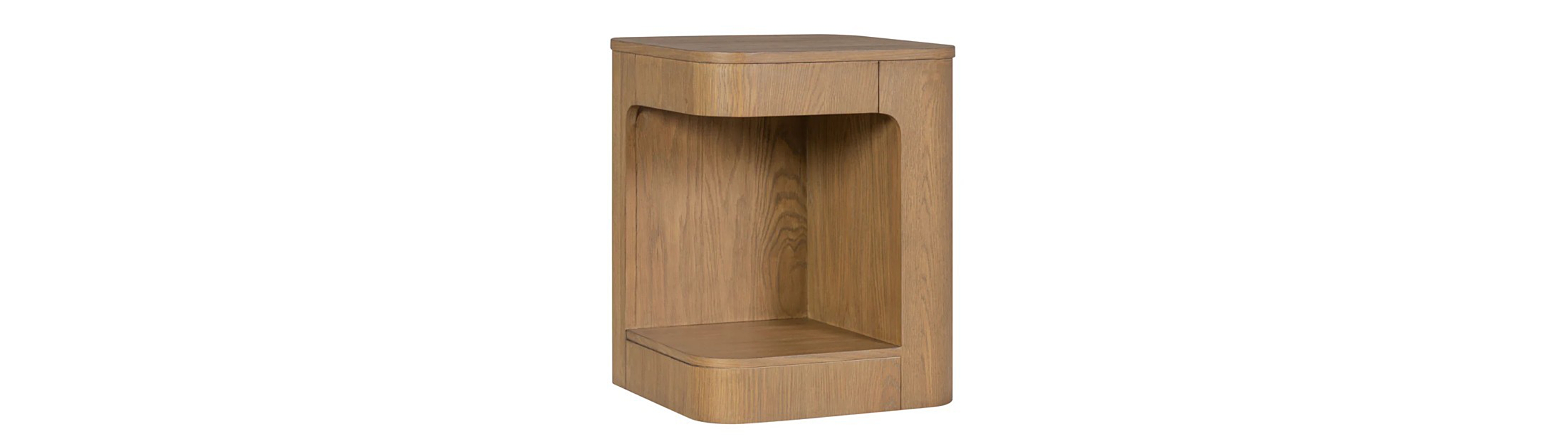 Nordic 18" Wood Chairside Table