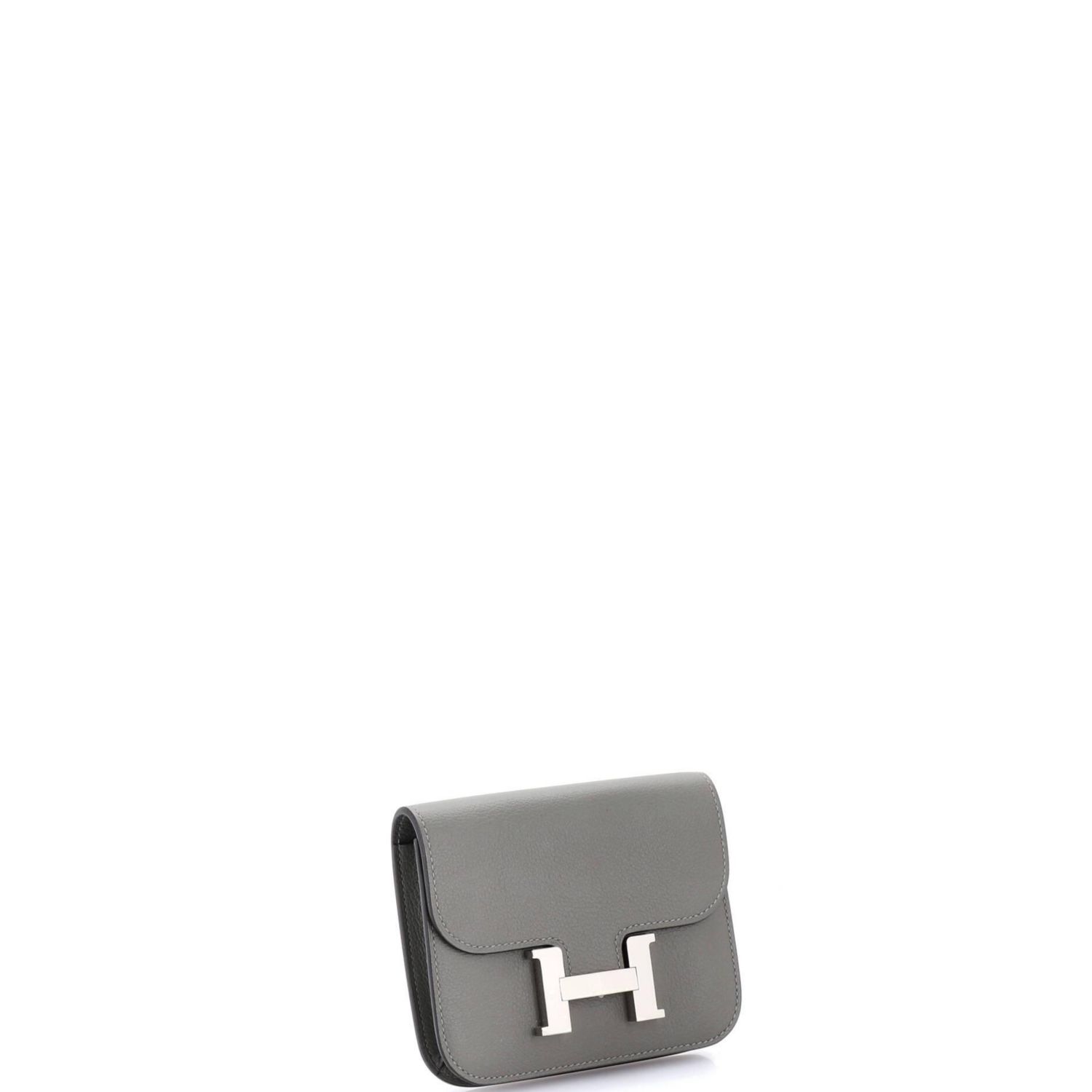 Pre-Owned HERMES Constance Slim Wallet Evercolor