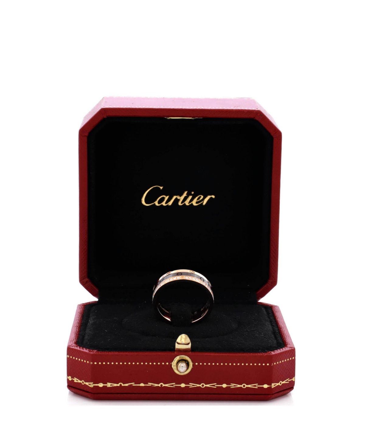 Pre-Owned Cartier Love Band 3 Ring Set