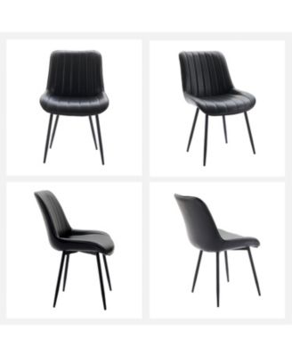 Upholstered Dining Chairs Set of 2