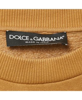 Men's Brown Patterend Knit Sweatshirt