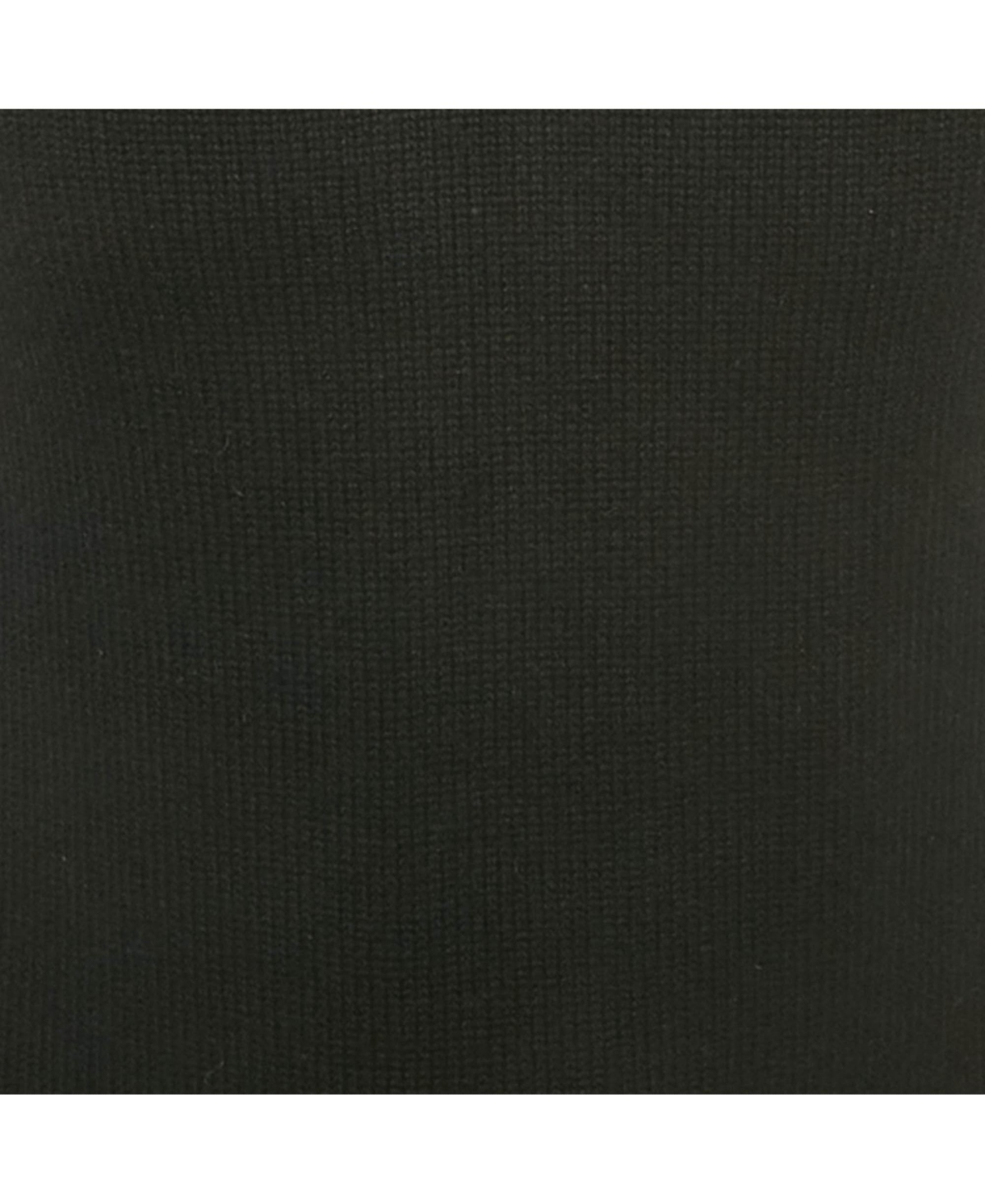 Pre-Owned Dolce & Gabbana Men's Black Rib Knit V-Neck Pullover