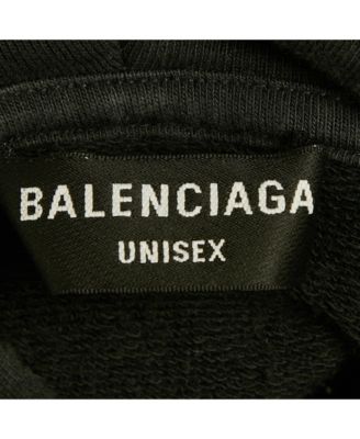 Men's Unisex Black Bb Icon Cotton Hoodie