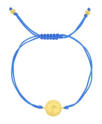Roxy Waterproof Yellow Rd Palm Tree Pattern Charm Adjustable Bracelet - Yellow 75$