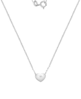 Waterproof Yellow Heart Palm Tree 16+1+1'' Necklace