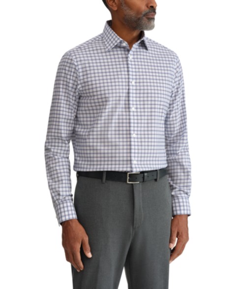 Мужские платья Michael Kors Men's Stretch Fabric Ultra Wrinkle-Free Dress Shirt