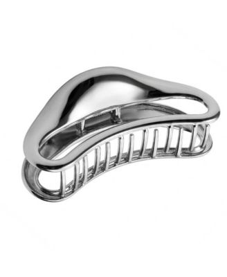 Women's Large Crescent Metal Claw Clip