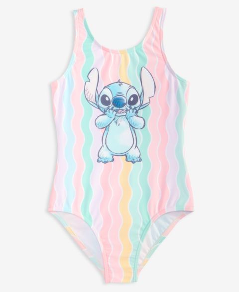 Купальник Stitch, в полоску — Dreamwave, цвет: Белый
