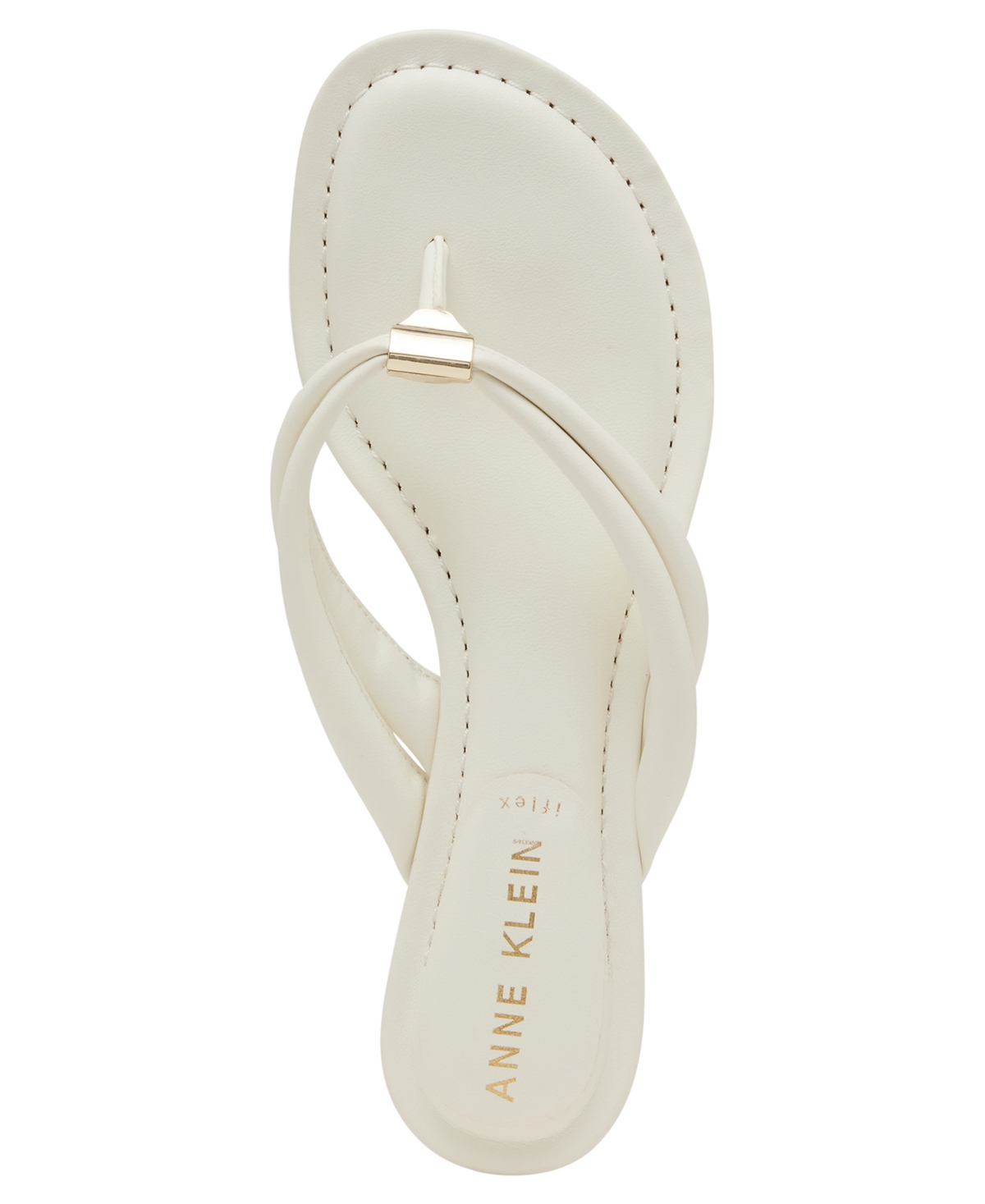 Anne Klein Women's Bari Slip-On Wedge Sandals