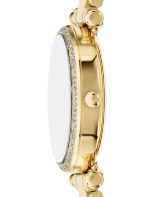 Women's Carlie Three-Hand Gold-Tone Stainless Steel Watch, 35mm