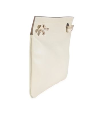 Pre-Owned Hermes Craie Milo Lambskin Swift Mini Aline