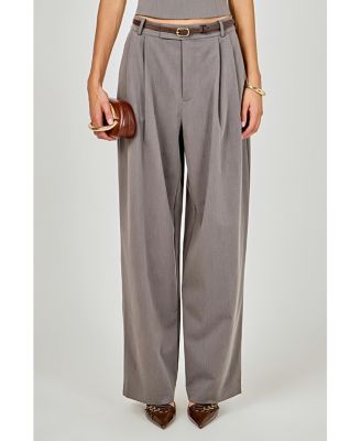 Women's Relaxed Trouser with Pleats.