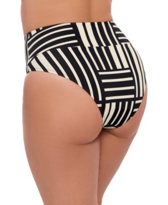 Women's S3 Smoothing Ultra-Banded High-Waist Bikini Bottoms