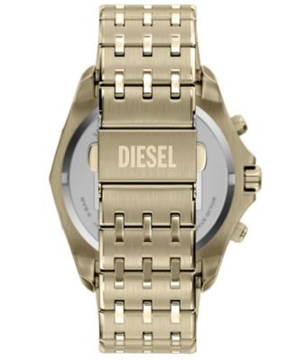 Men's Stinger Quartz Chronograph Gold Stainless Steel Watch, 46mm