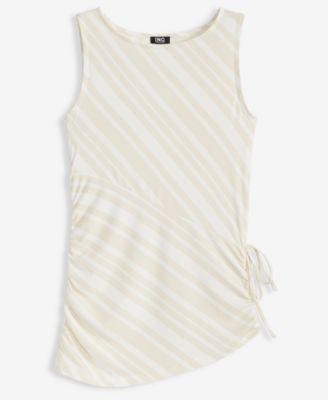 Petite Sleeveless Side-Tie Top