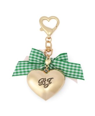 Green Golf Heart Accessory Charm