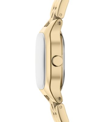 Women's Mellem Micro Quartz Two-Hand Gold Stainless Steel Less Than Watch, 22mm