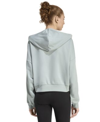 Women's Essentials 3-Stripes Sportswear Quarter-Zip Hoodie