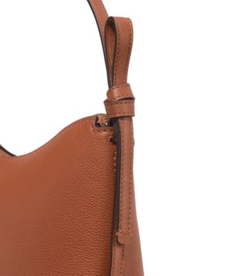 Loop Medium Pebbled Leather Shoulder Bag