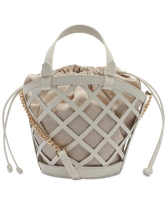 Petra Small Leather Bucket Bag