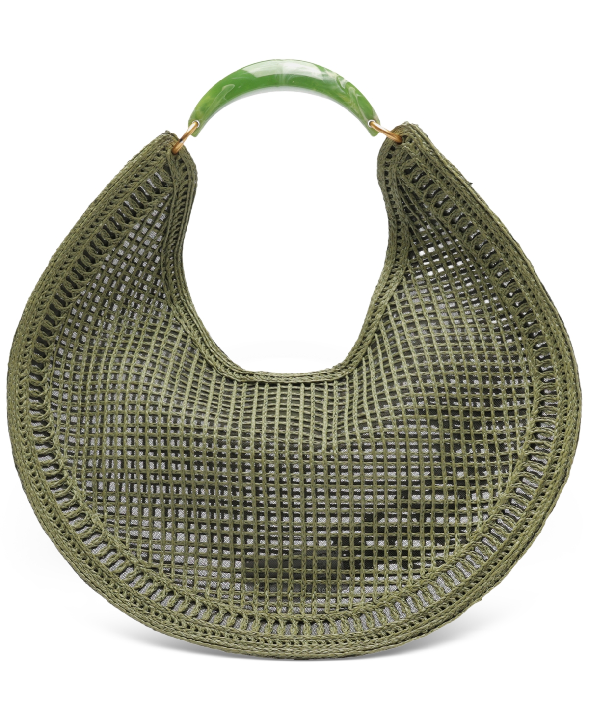 Arezzo Isla Medium Snap-Button Shoulder Bag