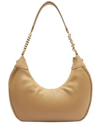 Elena Small Leather Hobo Bag
