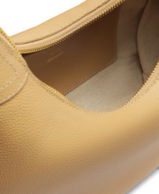 Elena Small Leather Hobo Bag