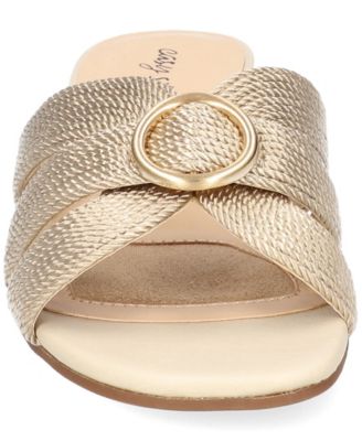 Women's Onyx Block Heel Slide Sandals