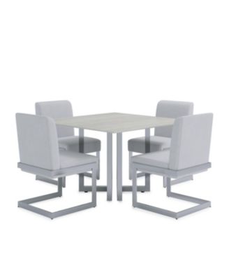 Emila 5-Pc. Dining Set (Square Table & 4 Chairs), Created for Macy's
