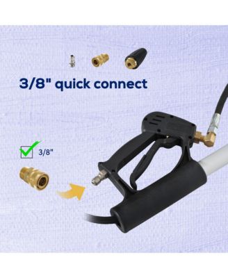 18' Pressure Washer Pump Telescoping Extension Wand 3 Section 4000PSI