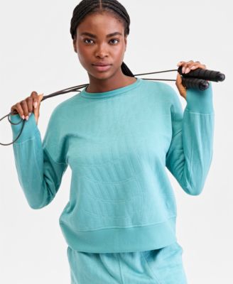 Women's Quilted Reversible Crewneck Sweatshirt
