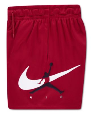 Boys' 8-20 Graphic Varsity-Style Mesh Shorts