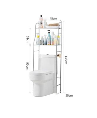 Freestanding Bathroom Organizers and Storage, Bathroom Organizer Space Saver Easy Assembly