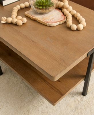 Knox 47" Wood Rectangular Coffee Table