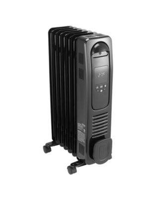 1500W Oil Filled Radiator with Digital Controls & 24-Hour Timer