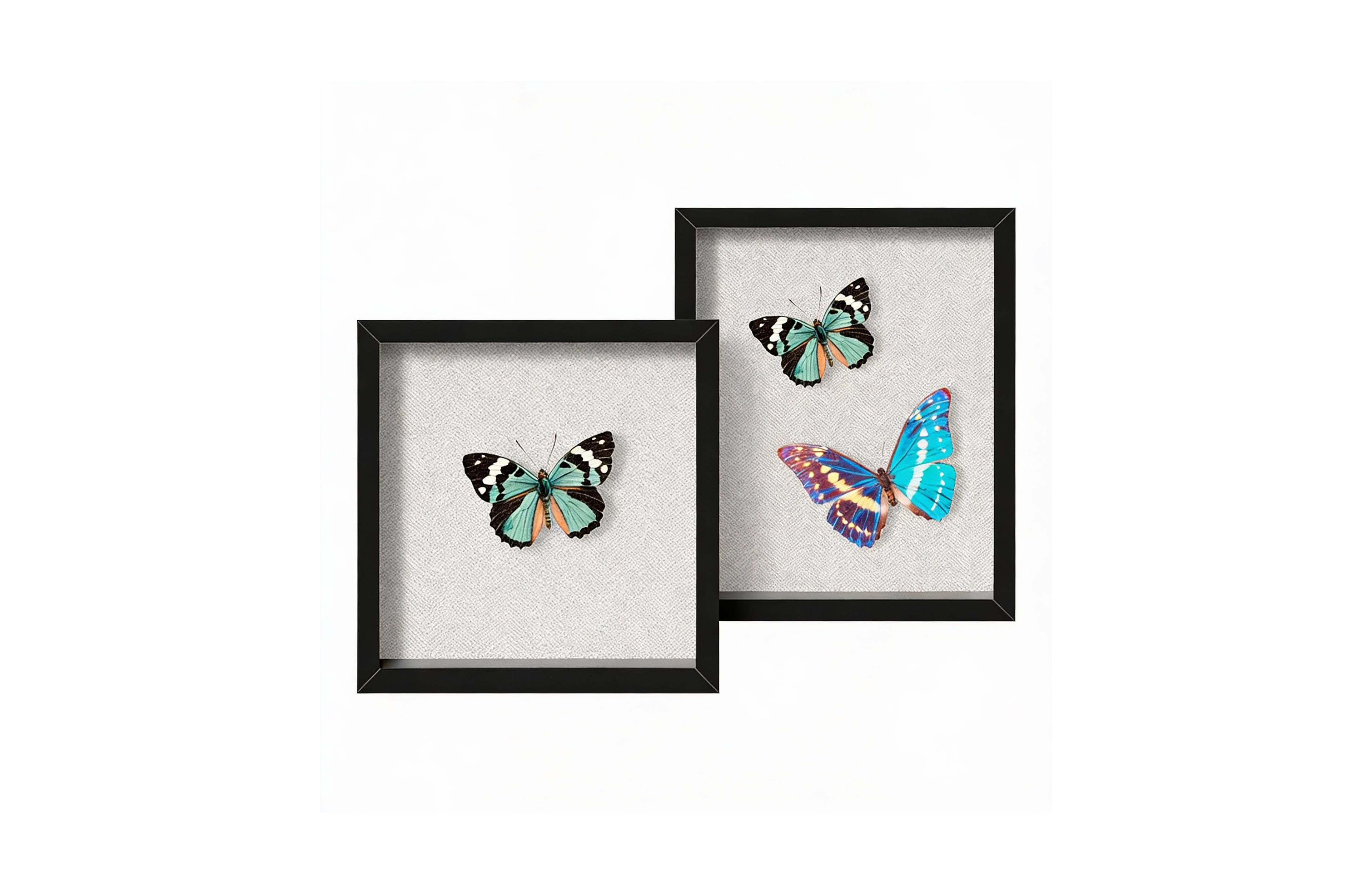 Yigii Shadow Box Frame: Magnetic Door, Linen Back