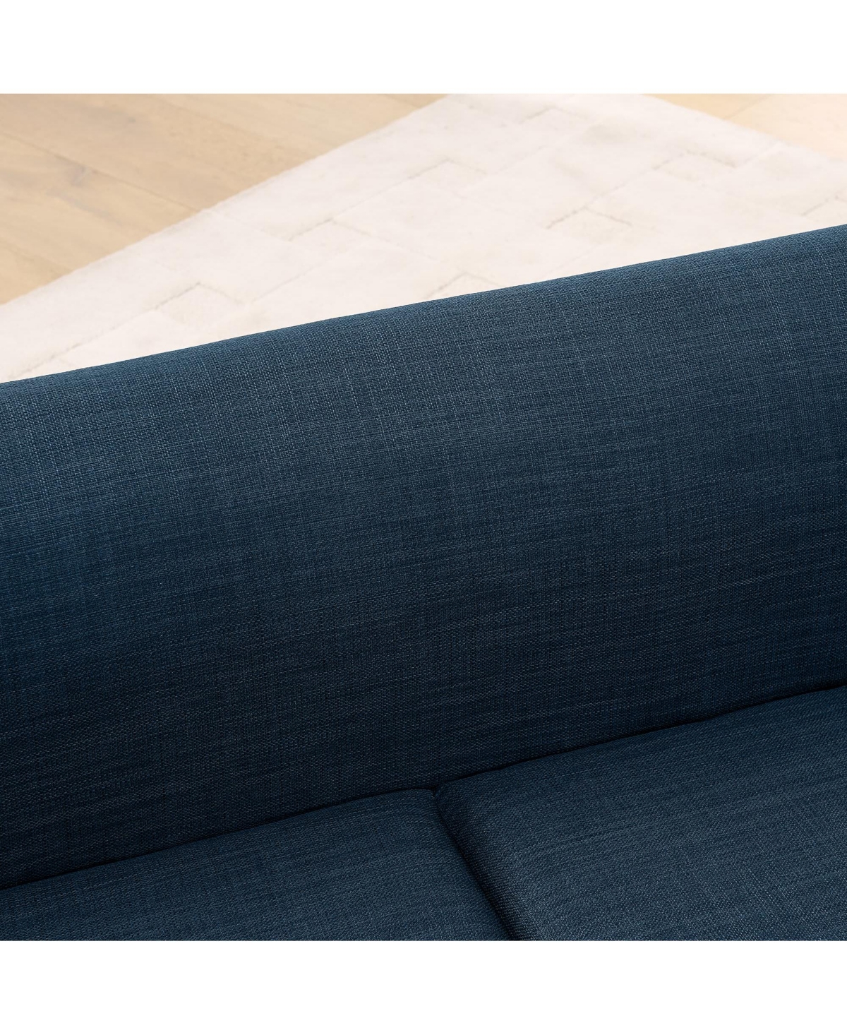 Zeus & Ruta Oversized Pet Sofa for Medium/Large Dogs, Dark Blue, 56.5"26"17"