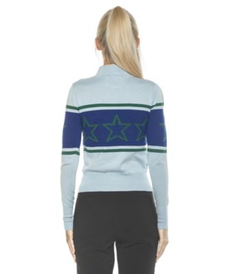 Women's Lisa Star Mock Neck Sweater