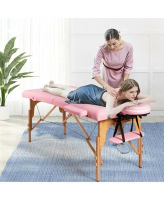 Portable Adjustable Facial Spa Bed with Carry Case